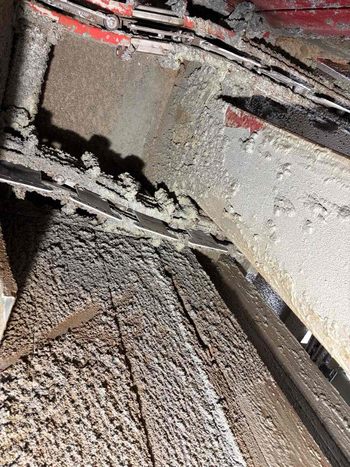Prima della sabbiatura criogenica forno essicatore di verniciatura